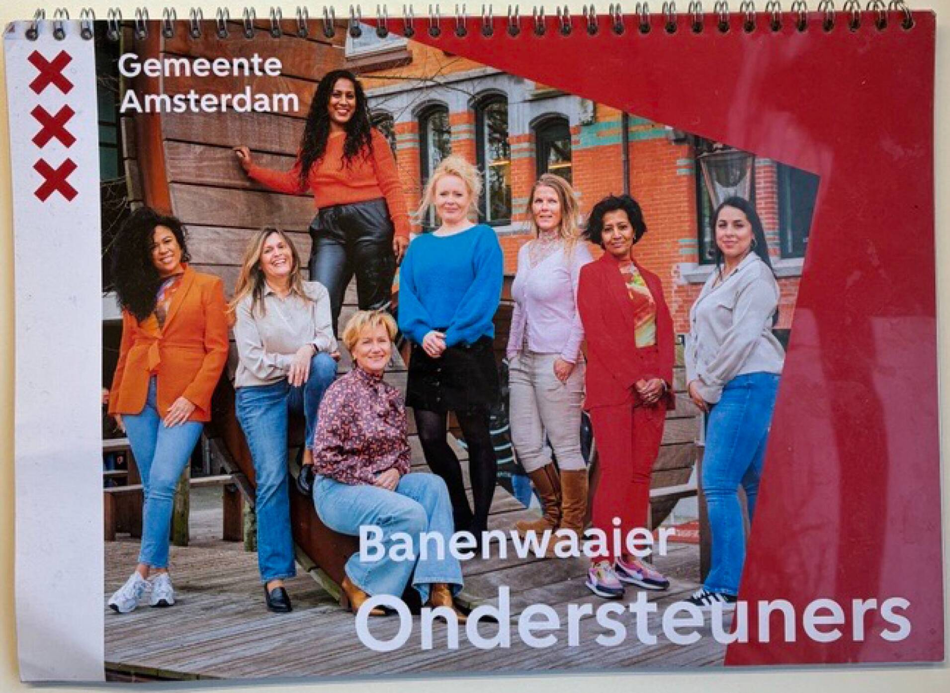 Foto van de inhoudsopgave van het magazine Allemaal voor Amsterdam