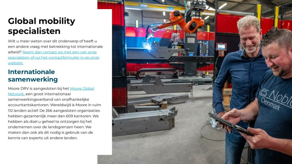 Global mobility specialisten Salary split