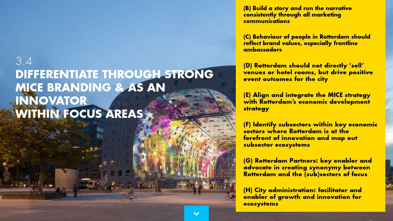 Strong Mice 3.4 Differentiate through strong MICE branding & as an innovator within ...