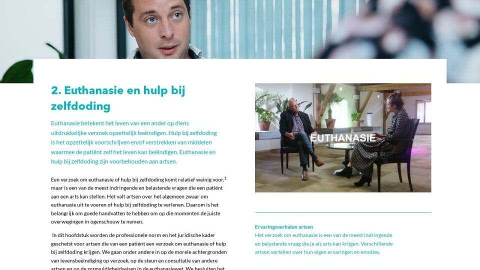 Euthanasie En Hulp Bij Zelfdoding Knmg Standpunt Levenseinde