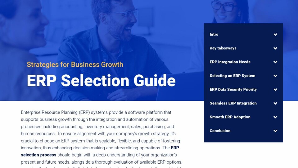 Erp Selection Guide Strategies For Business Growth Rsult S Ultimate Erp Selection Guide Strategies For Business Growth Rsult S Ultimate