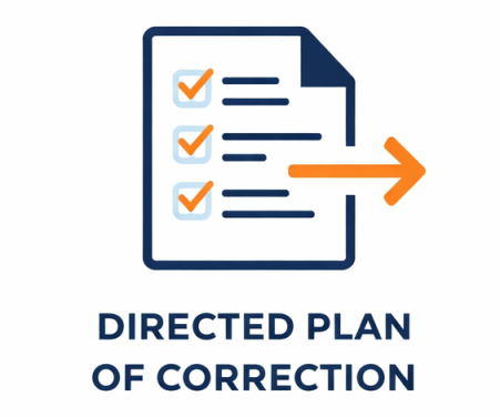 Directed Plan of Correction