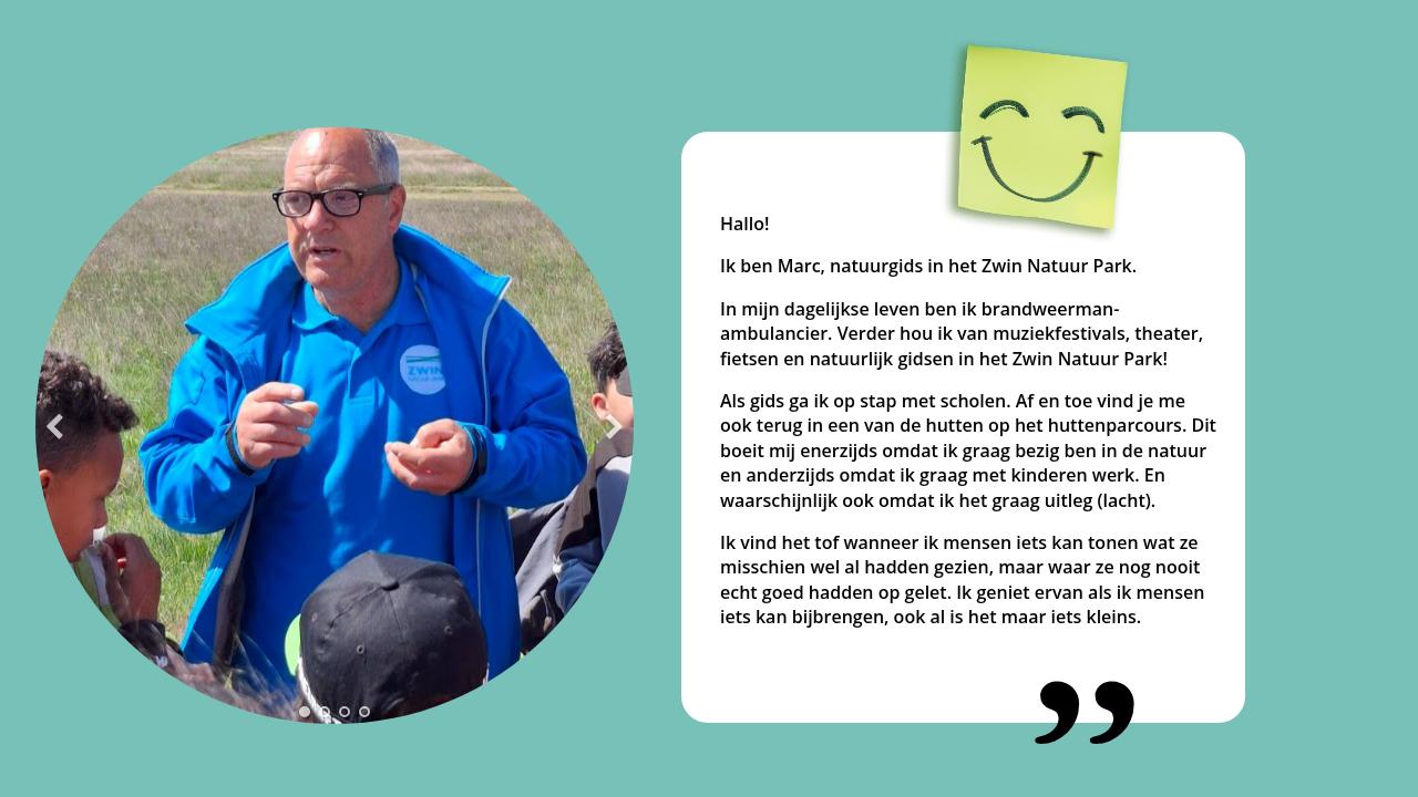 Verhaal van Marc - Word vrijwilliger in een West-Vlaams provinciedomein