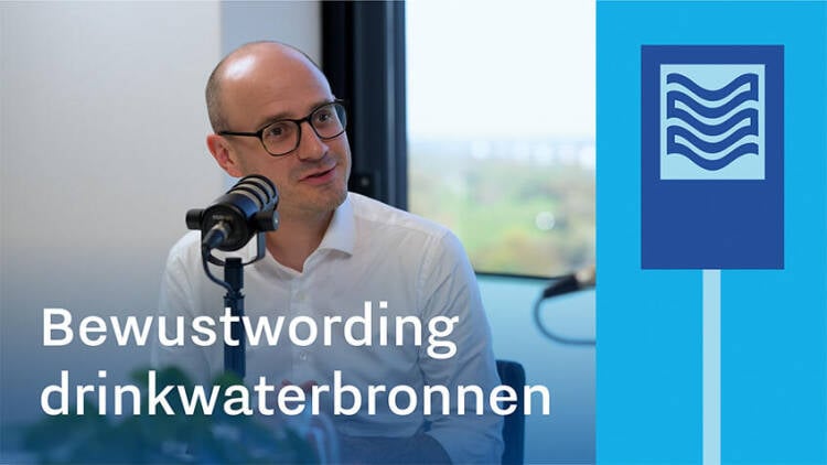 Link naar de podcast ‘Water is leven’ - Has Bakker over bescherming drinkwaterbronnen