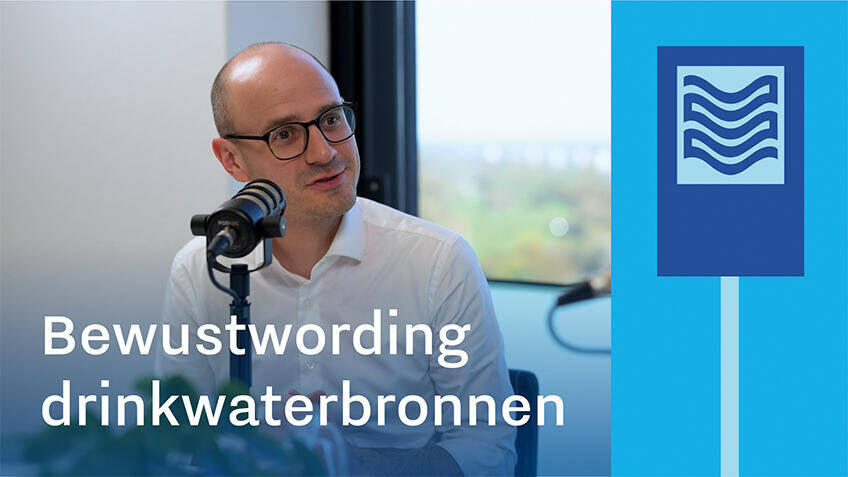 Link naar de podcast ‘Water is leven’ - Has Bakker over bescherming drinkwaterbronnen