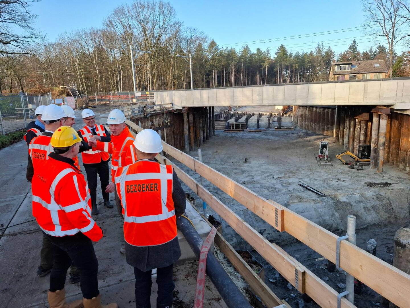 Impressie bezoek bij agrari&euml;r Jan Versluis