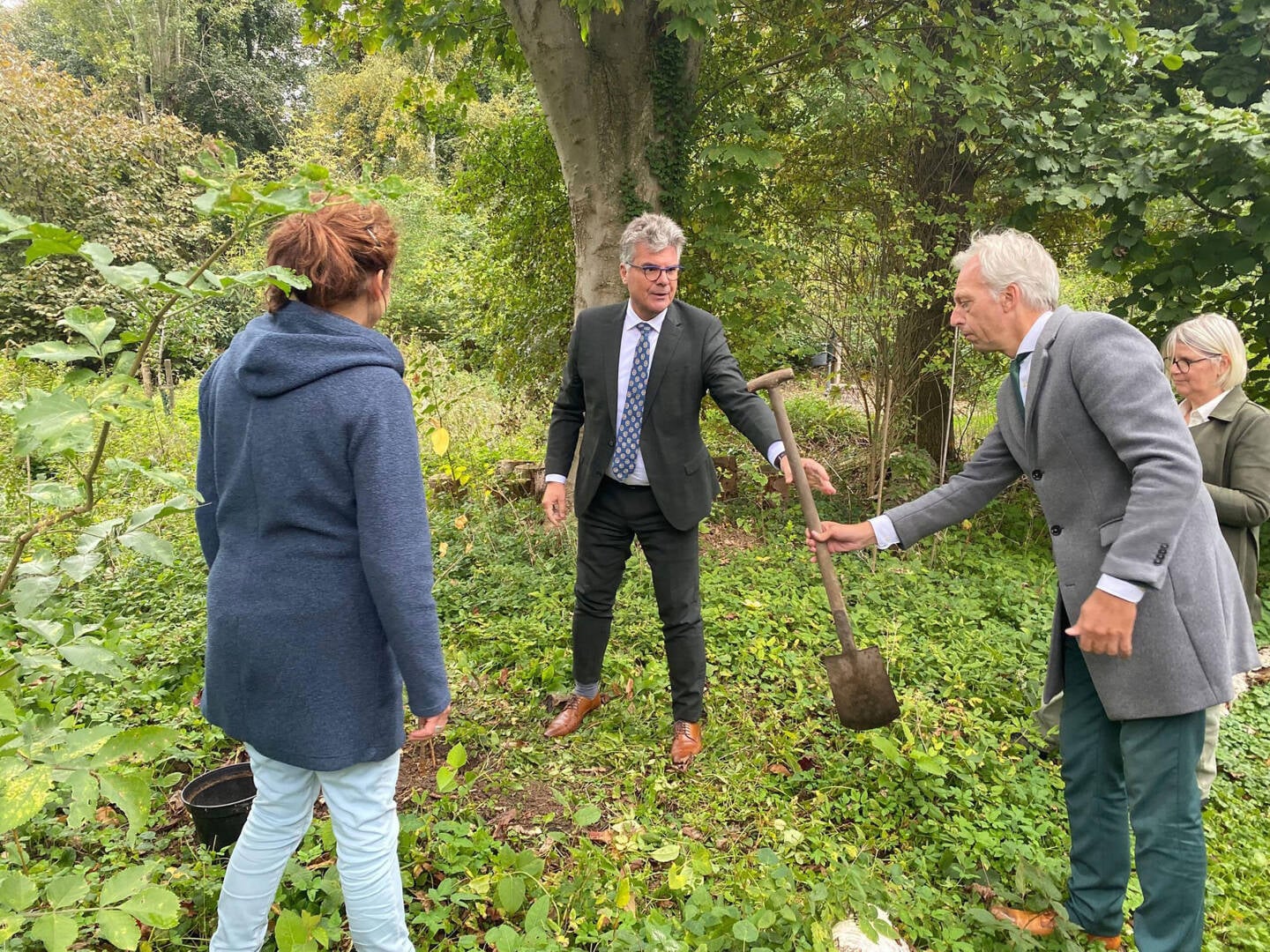 Impressie bezoek bij agrari&euml;r Jan Versluis