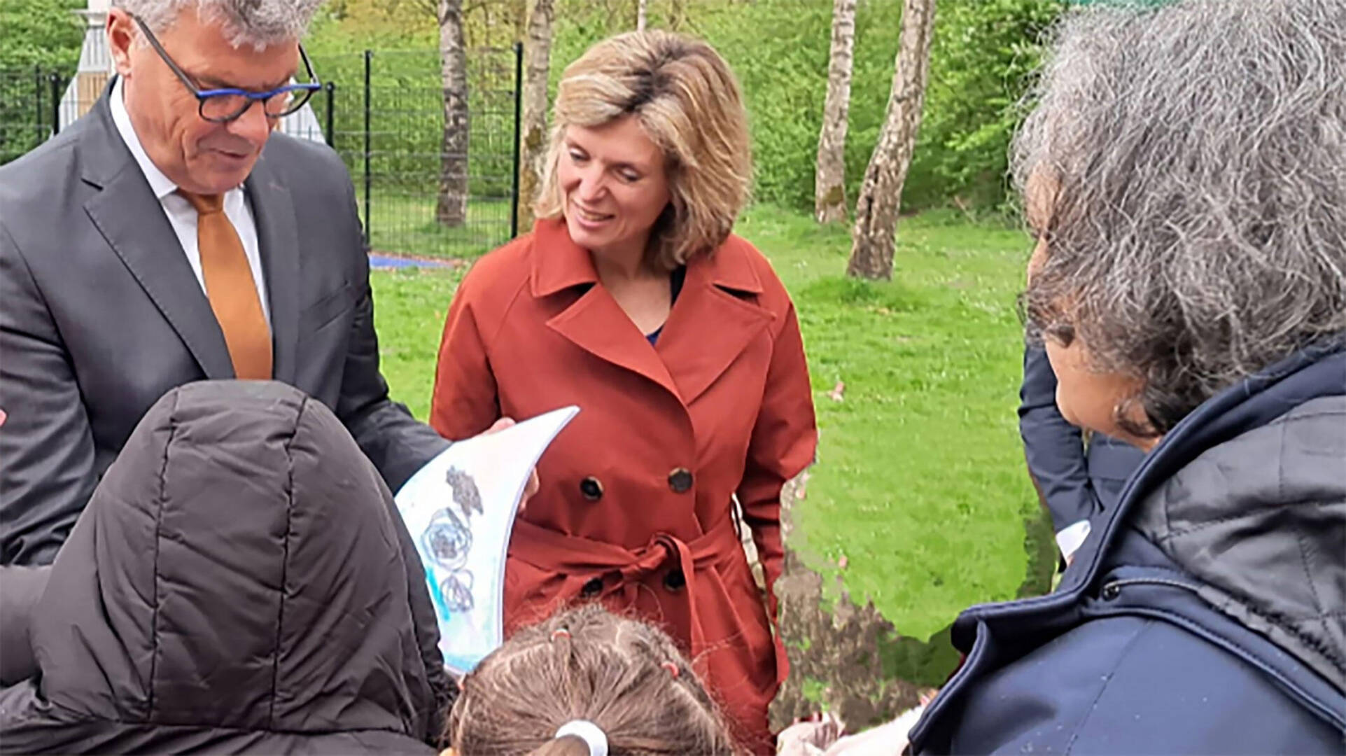 Impressie bezoek bij agrari&euml;r Jan Versluis