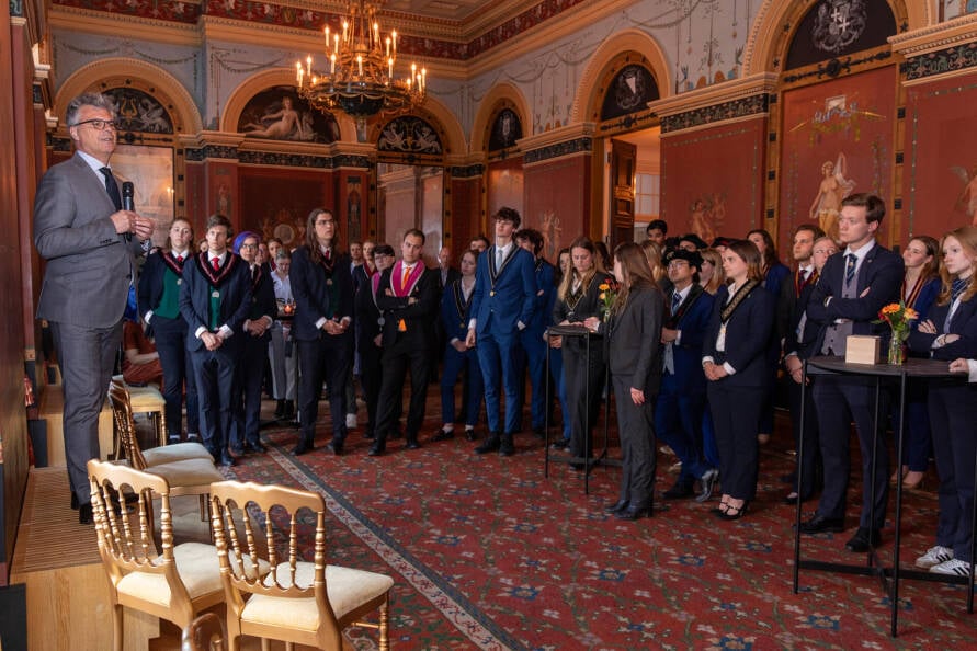 Op 10 februari was de aftrap van de&nbsp;verkiezingscampagne in Amersfoort: alle deelnemende partijen waren erbij.