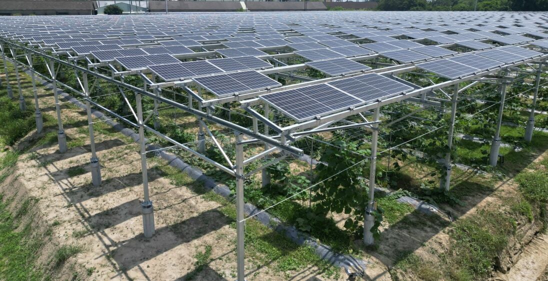 AgriPV installation by SolarEdge