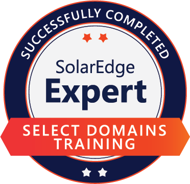 SolarEdge Expert badge