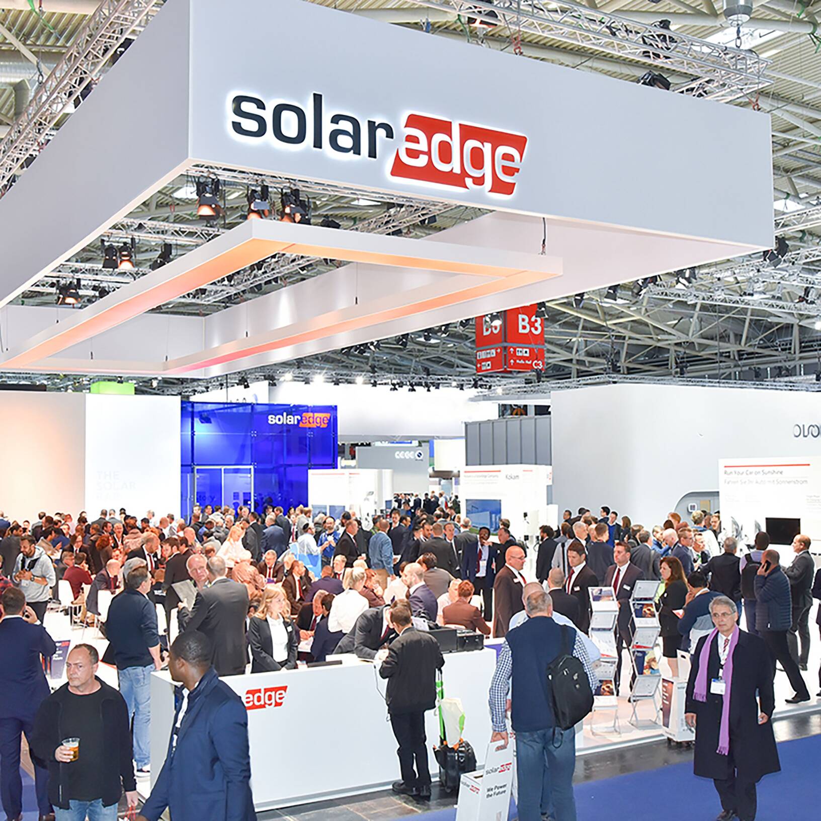 SolarEdge booth