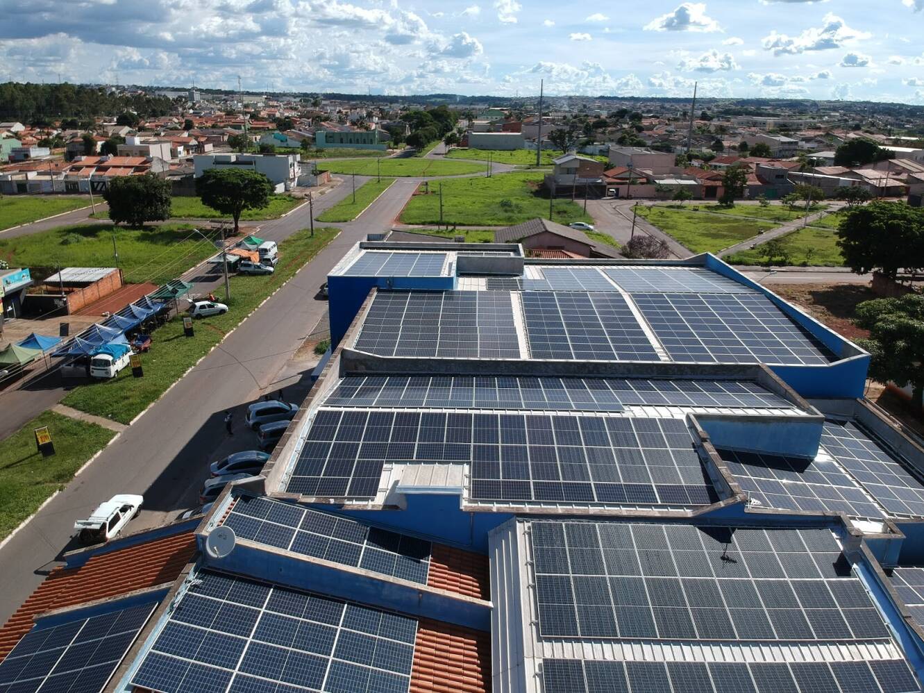 Small business with SolarEdge installation