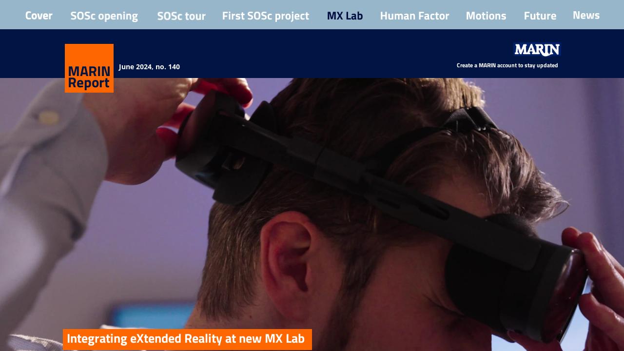 Integrating eXtended Reality at new MX Lab