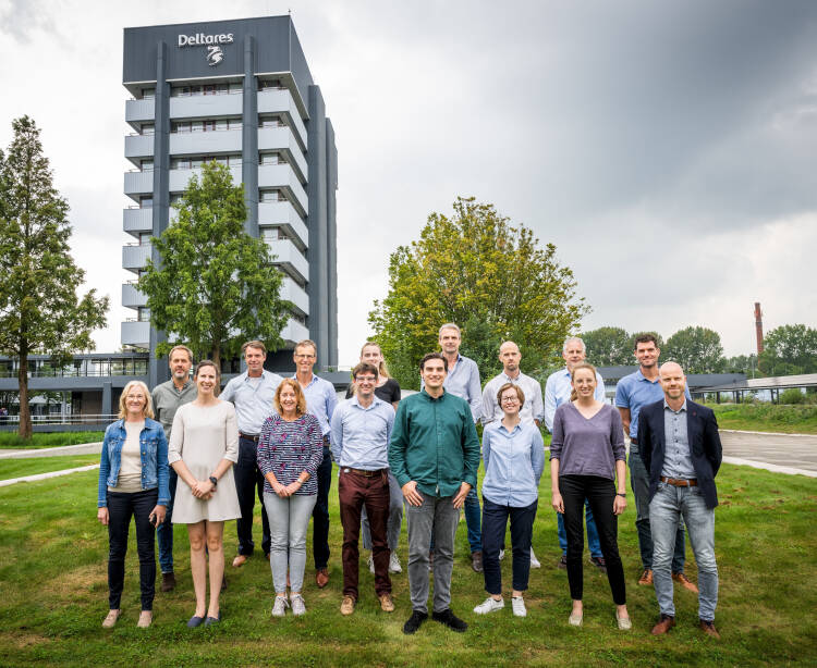 Closure meeting of the Road2SID project at Deltares in Delft with Antonios, Floor and Jan Willem in the front row.