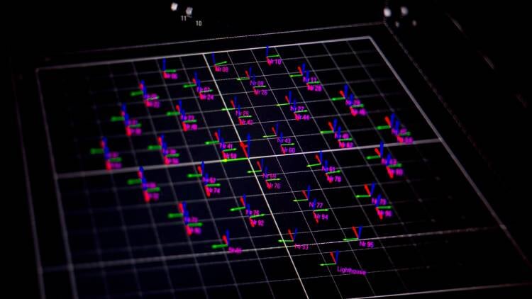 Live motion tracking of 54 platforms.