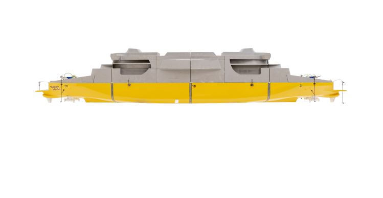 A scale model for hydrostructural investigation