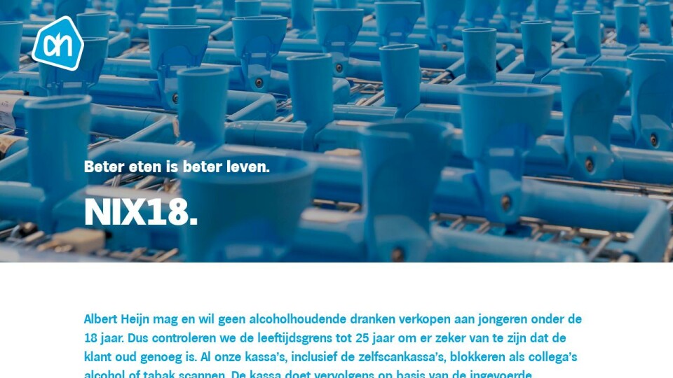 NIX18 - Albert Heijn Duurzaamheidsverslag 2022.