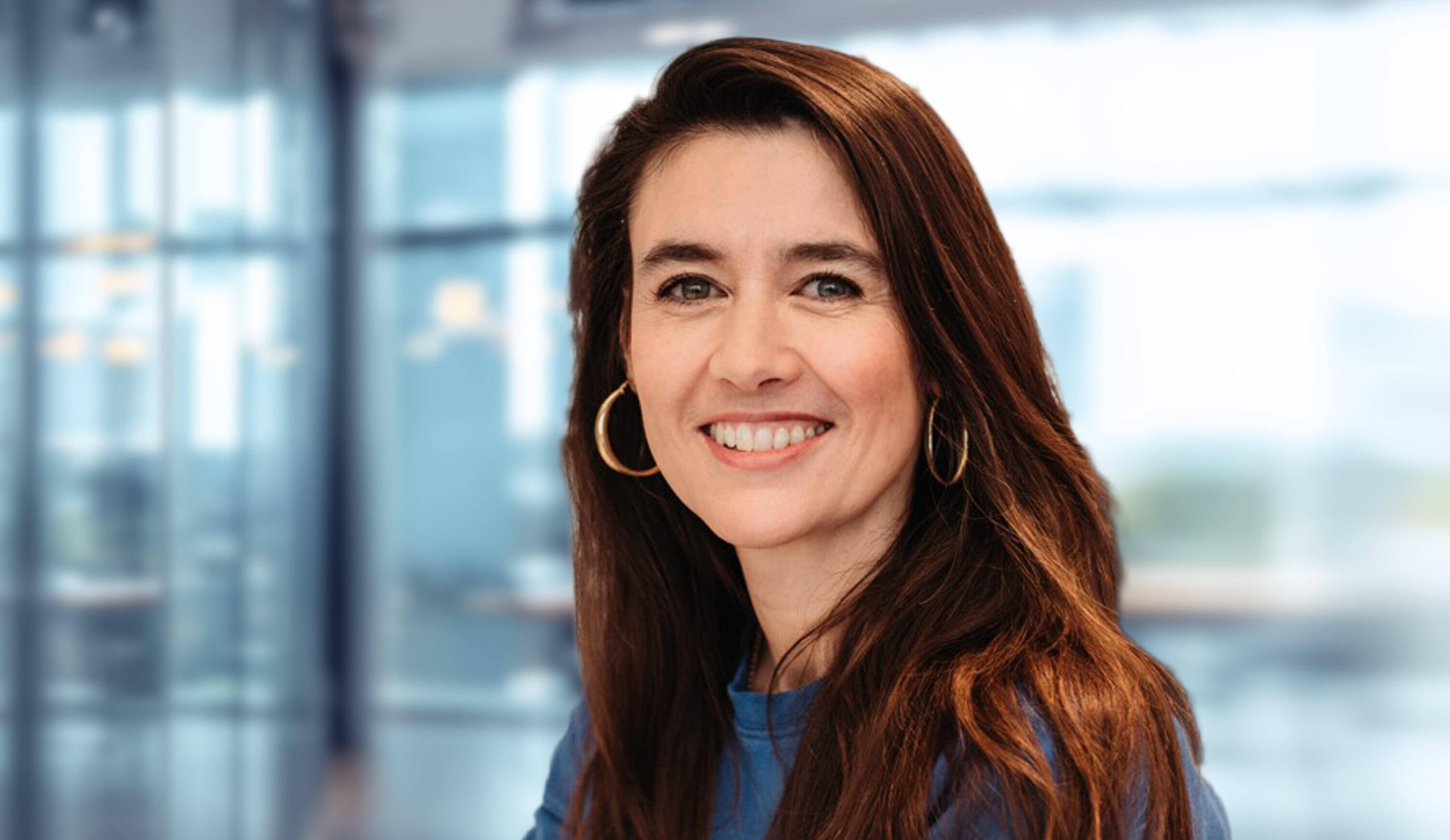 Portret van Margaret Versteden-van Duijn, CEO van Albert Heijn, Etos en Gall & Gall