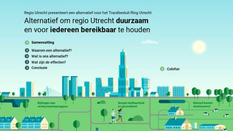 Alternatief om regio Utrecht duurzaam  en voor iedereen bereikbaar te houden