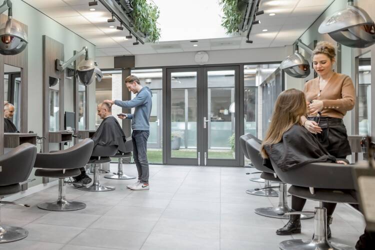 foto van kapperszaak