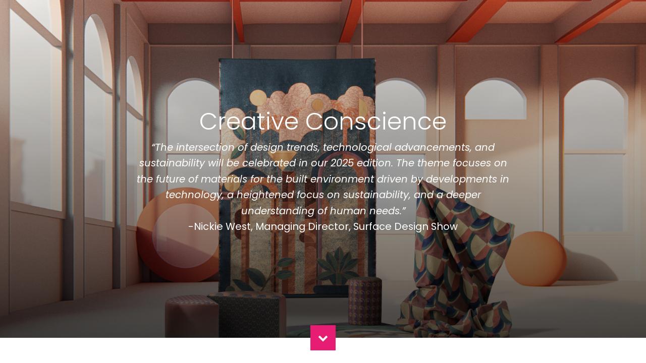 Creative Conscience - Surface Design Show 2025 Official Show Preview