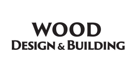 Wood design and Building logo