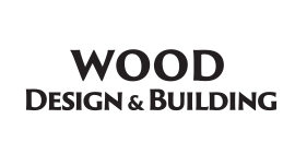 Wood design and Building logo