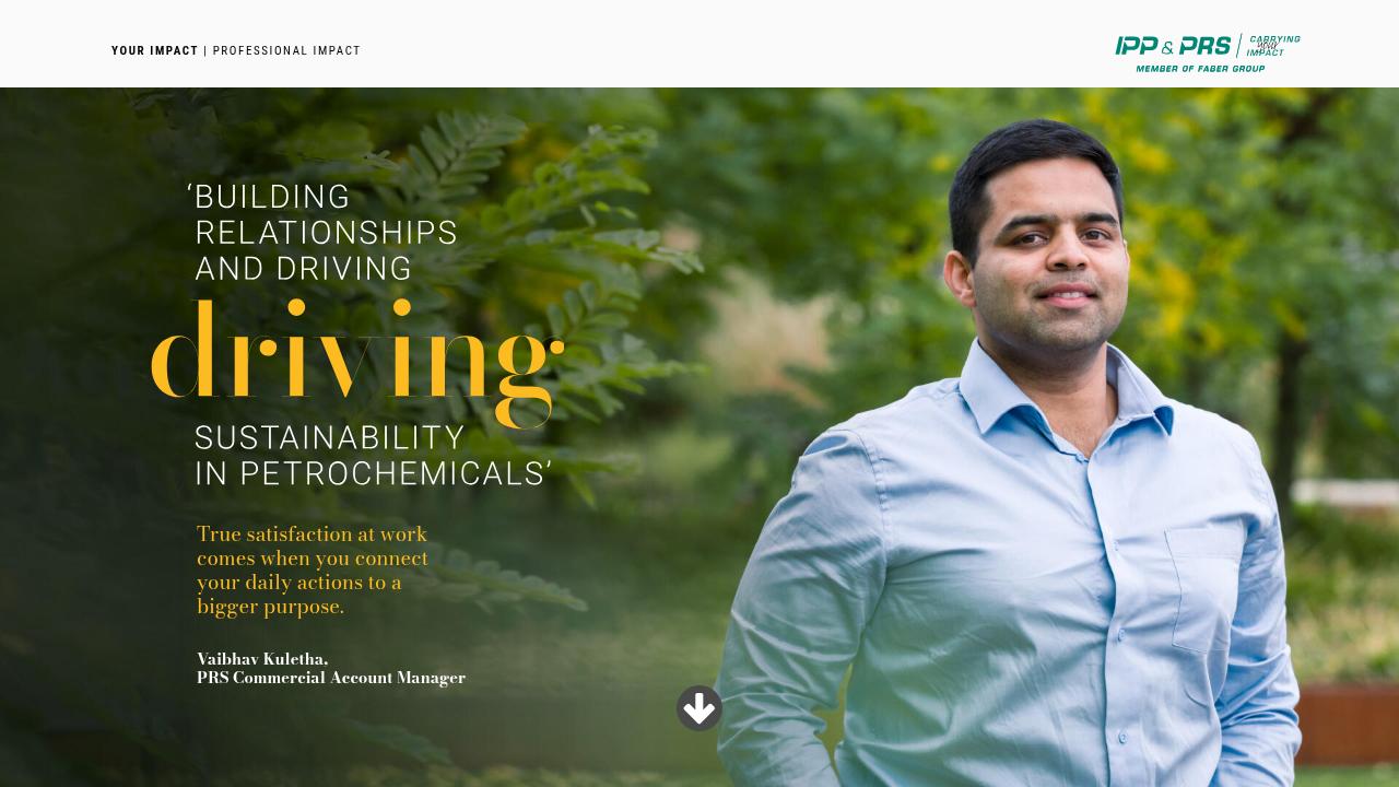Audull Rasheed Prs Employee story - PRS - Your Impact - IPP & PRS EN
