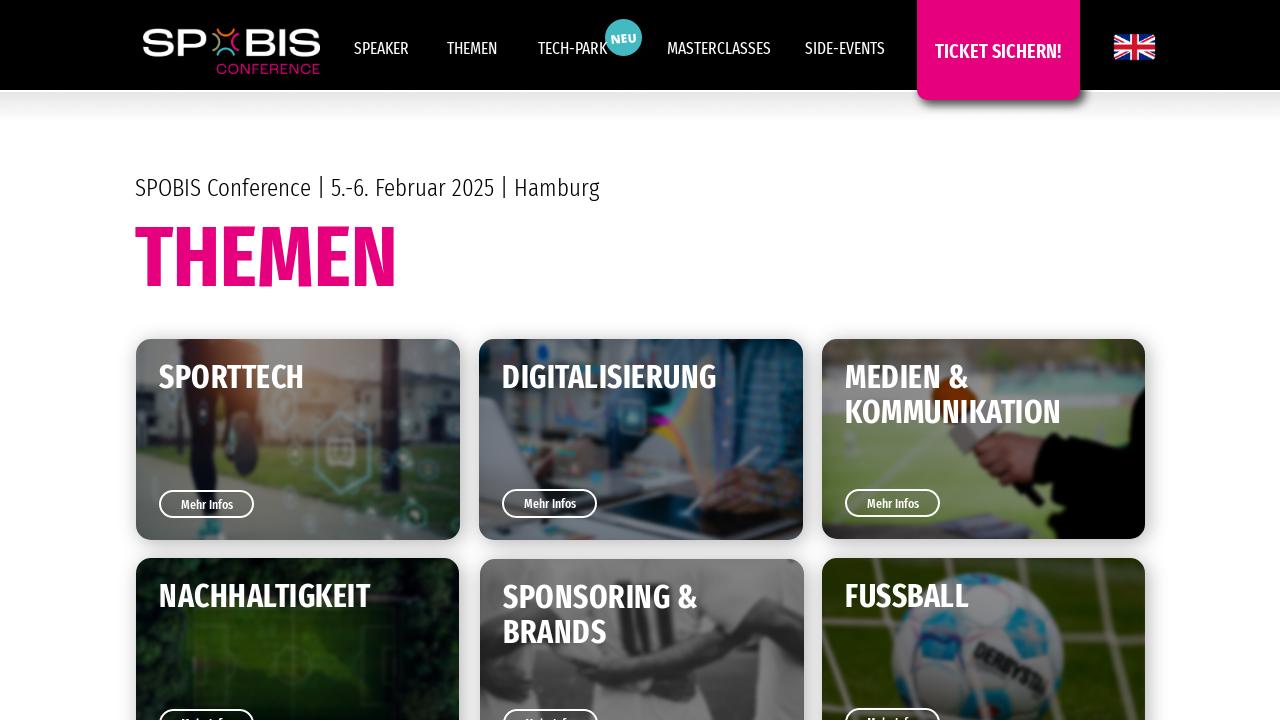 Themen - SPOBIS Conference 2025 – Programm veröffentlicht: Das