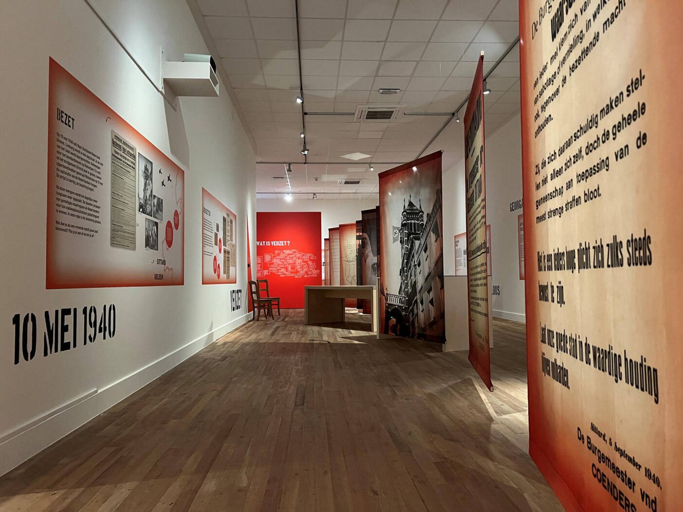 Foto: De tentoonstelling 'VERZET?! Sittard-Geleen tijdens WO2"