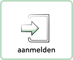 illustratie van pijl die naar binnen wijst met tekst: aanmelden met link naar meer informatie over dit sleutelmoment