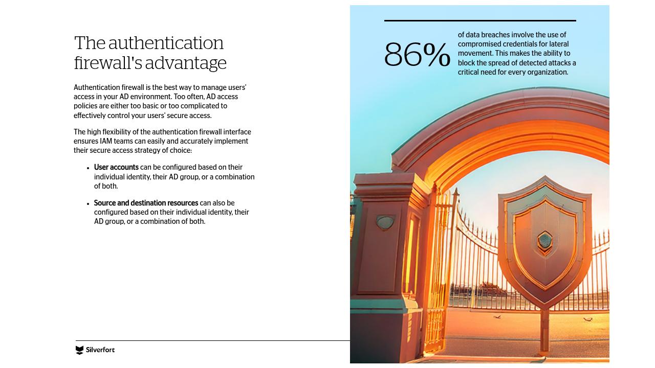 The authentication firewall's advantage - SB - Authentication Firewall