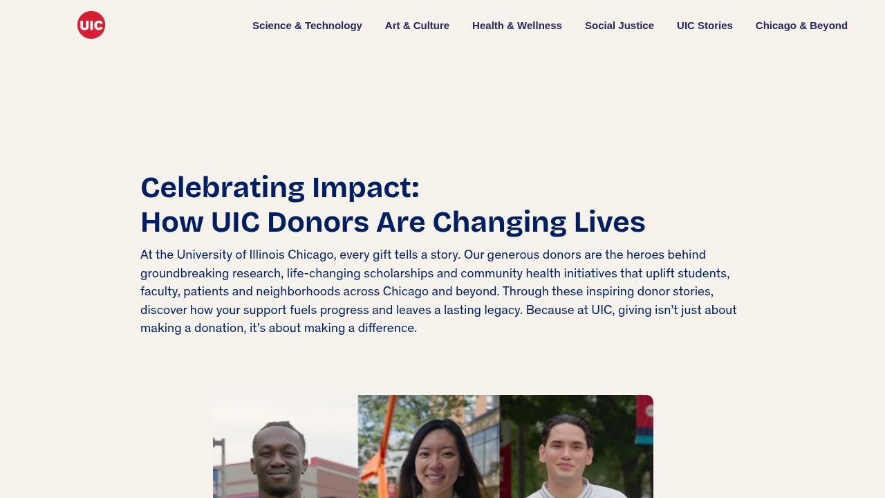 Celebrating Impact - Impact stories collection