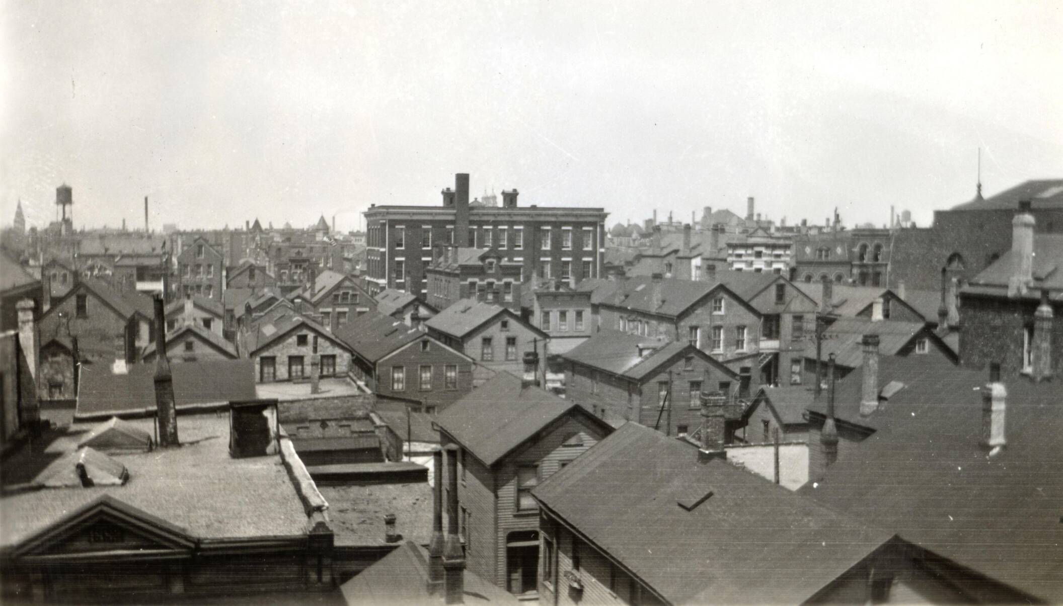 Howell House and neighborhood buildings, Bethlehem Howell Neighborhood Center collection.
