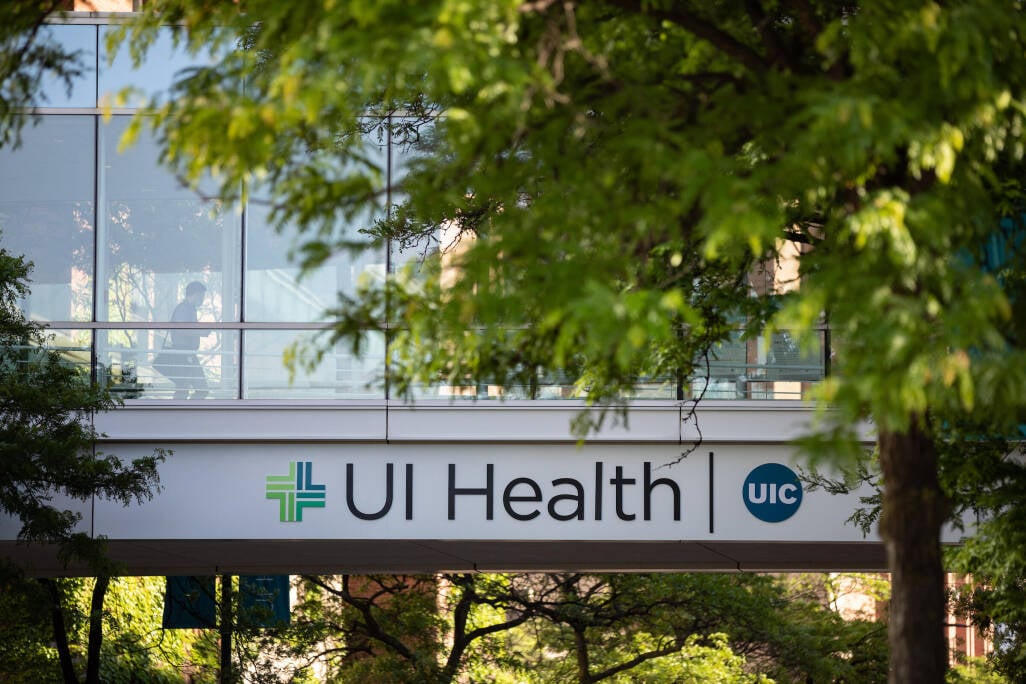 UI Health elevated walkway