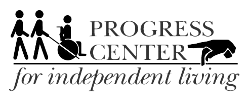 Progress center for independent living logo