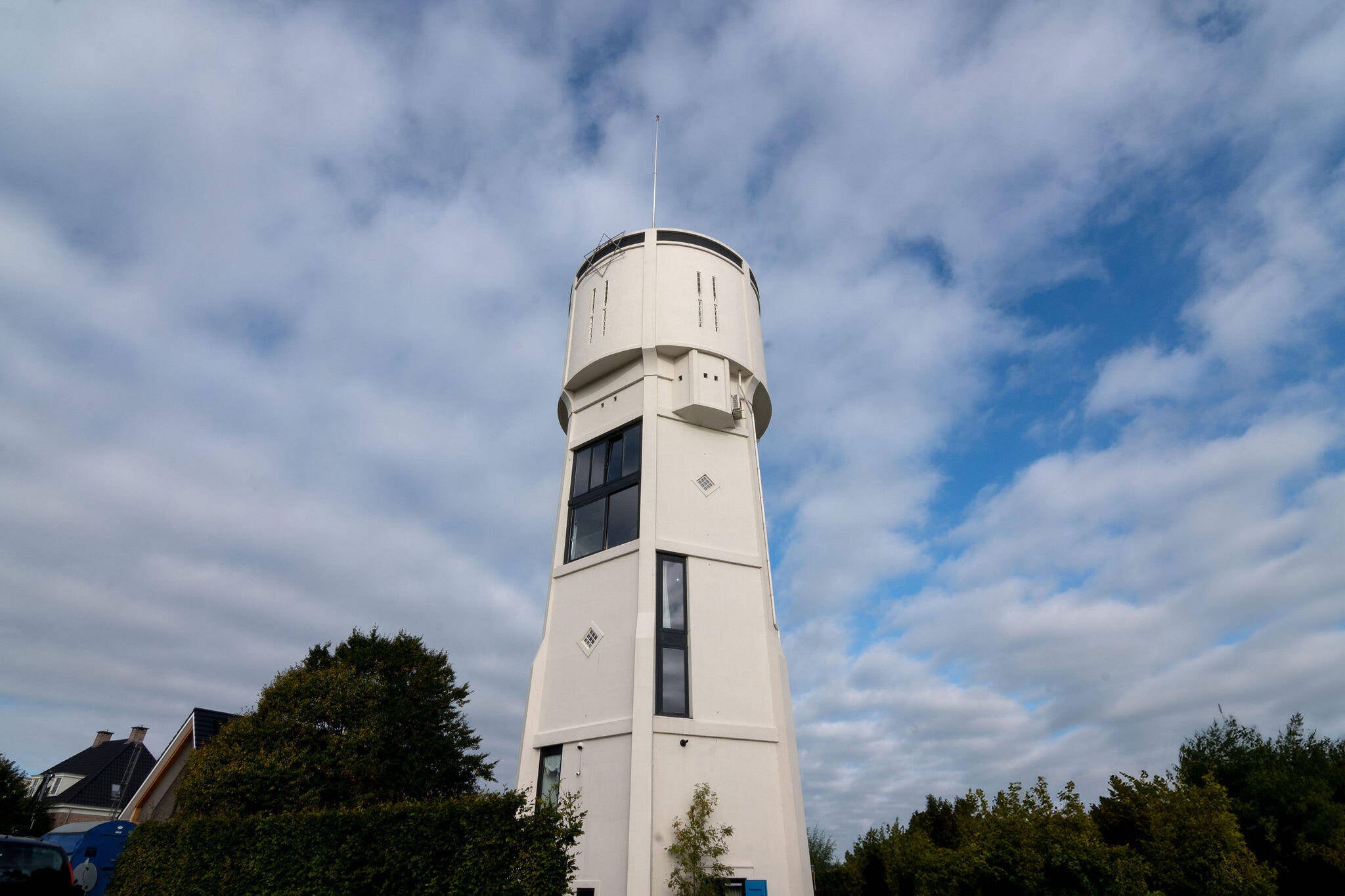 Foto van de watertoren bij Nieuw-Lekkerland