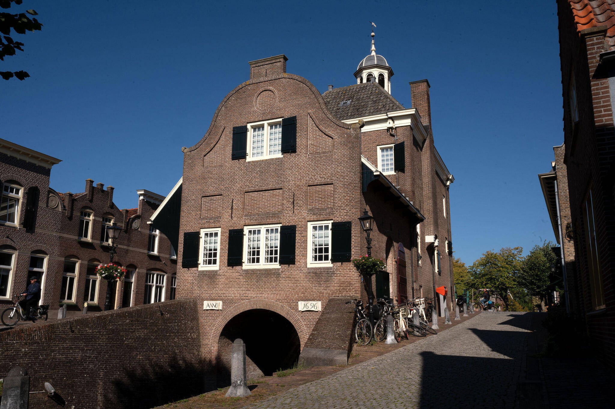 Foto van de stadspoort van Nieuwpoort