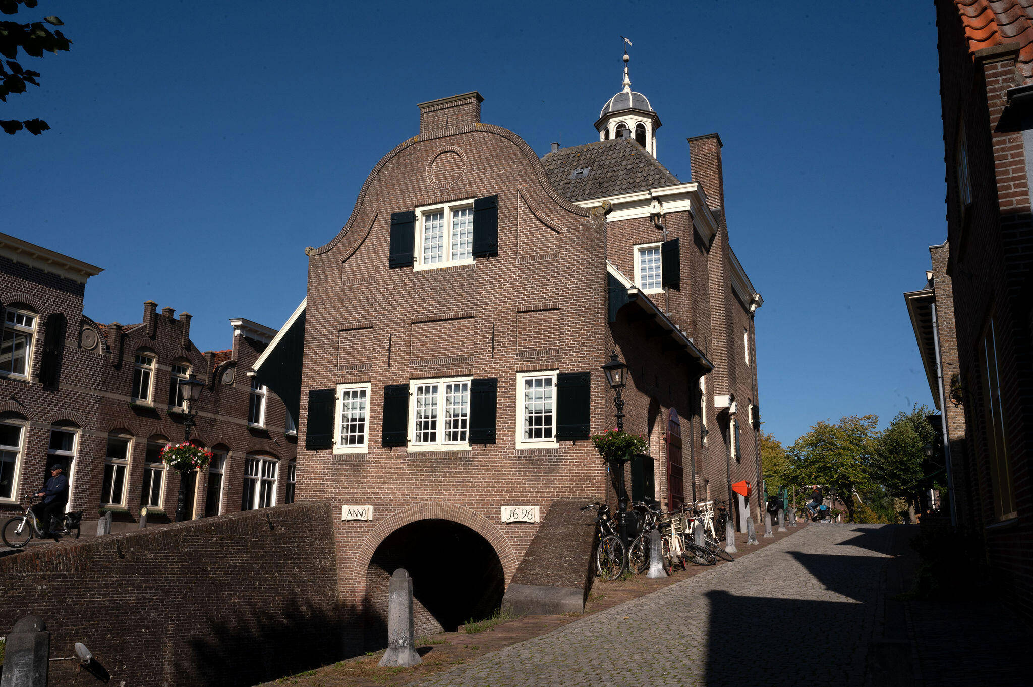 Foto van de stadspoort van Nieuwpoort