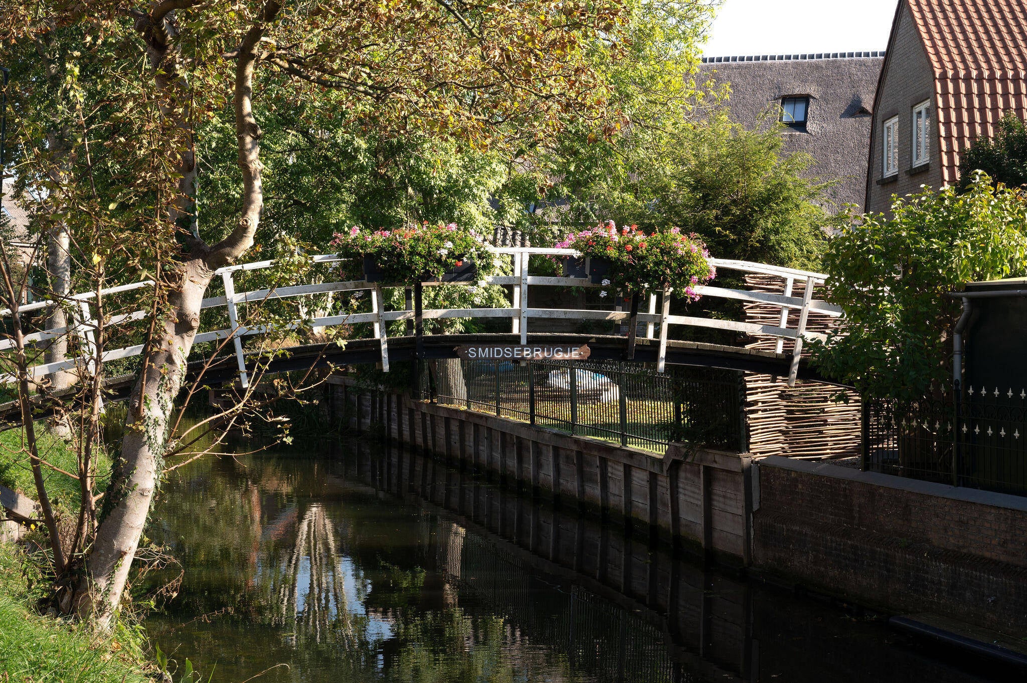 Foto van de 'Smidsebrug' bij Noordeloos