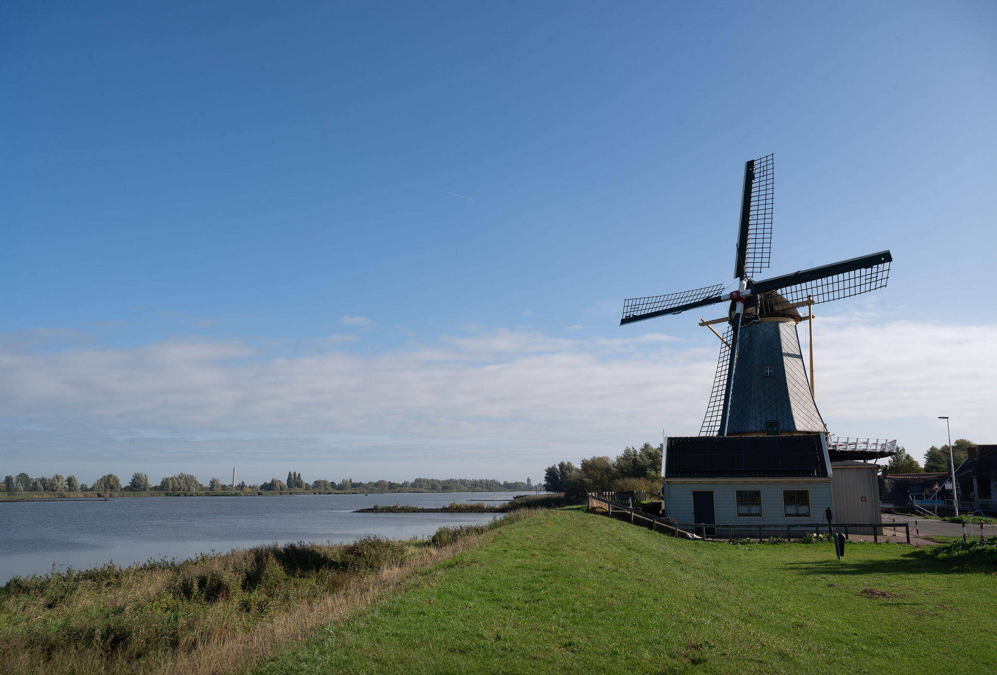 Foto van de molen bij Streefkerk
