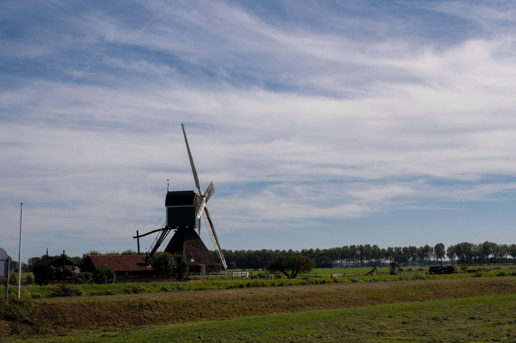 Foto van de molen bij Arkel