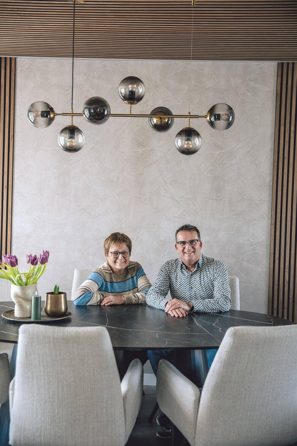 Op de foto Hans en Marie-Th&eacute;r&egrave;se