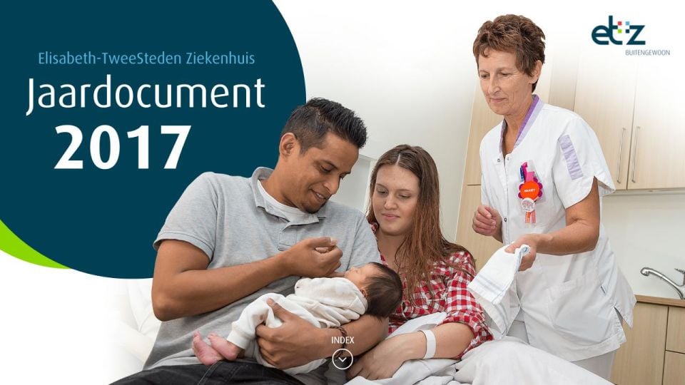 Cover - Elisabeth-TweeSteden Ziekenhuis Jaardocument 2017