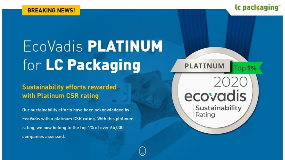 Download Sustainability efforts by LC Packaging rewarded with ...