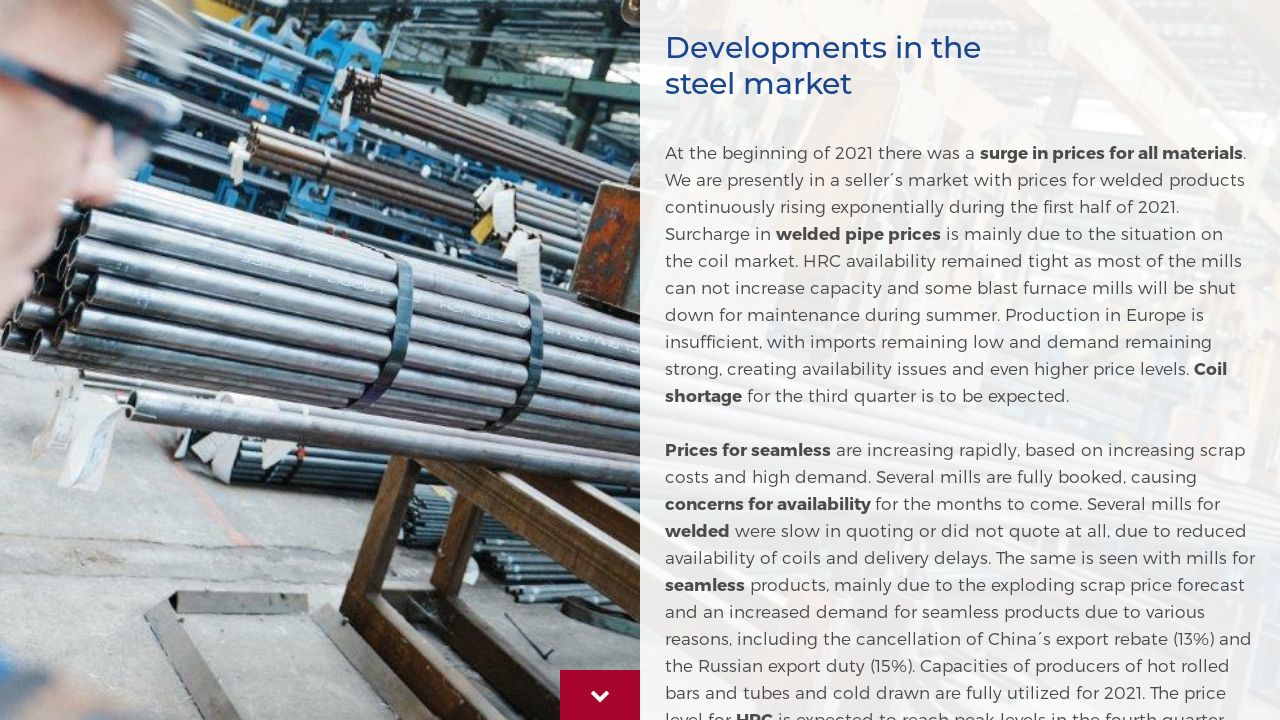 Developments in the EU steel market - Van Leeuwen - VL Connect July 2021