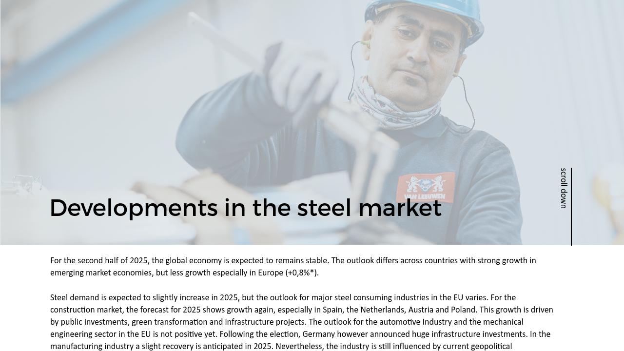 Developments in the steel market - VL Connect June 2025