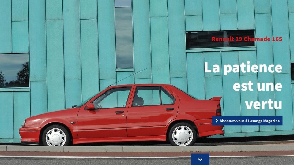 Renault 19 Chamade 16s 1990 Losange Magazine No 9 Printemps
