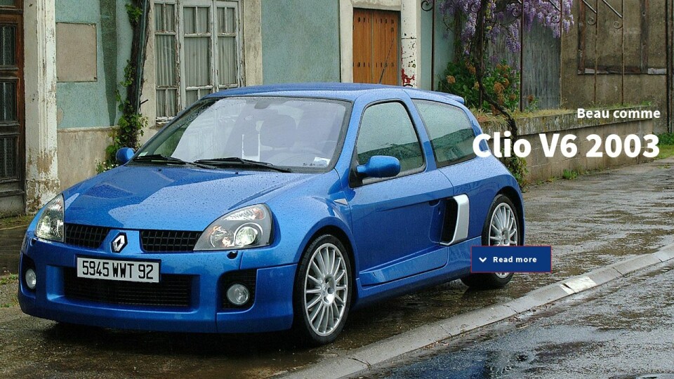 Renault Clio II V6, Après la Renault Clio V6 phase 1 constr…